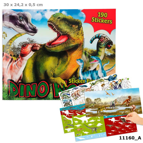 Dino World Sticker Fun Age 4+