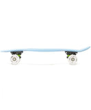 Xootz Retro Plastic Skateboard - Pastel Blue 22 Inch Age approx from 5 to 14 Penny board
