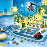 LEGO 60268 City Advent Calendar 2020 Christmas Mini Builds Set with Micro Vehicles, Santa Sleigh and Board