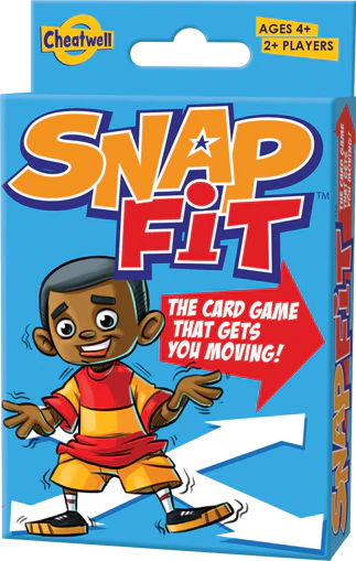 Cheatwell Games Snap Fit Card Game  Age 6+  2+ Players
