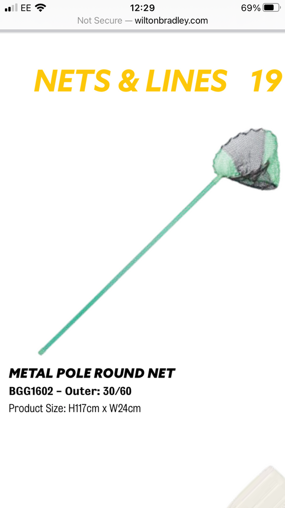 Yello Metal Pole Fishing - Crab - Crabbing net – Toy-Box@hants