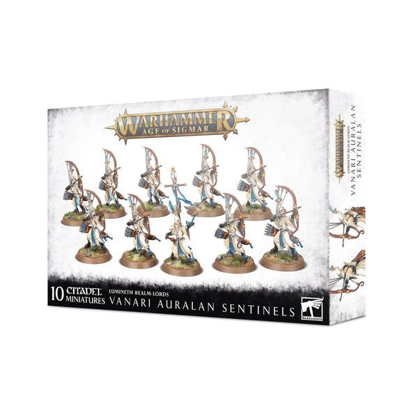 Warhammer  -Age of Sigmar Lumineth Realm-Lords Vanari Auralan  Sentinels (87-58)