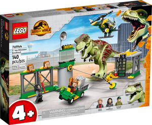 Lego 76944 Jurassic World Dominion T. rex Dinosaur Breakout Age 4+