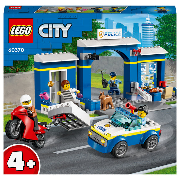 LEGO City Police Station Chase with Police Car 60370 Age 4+