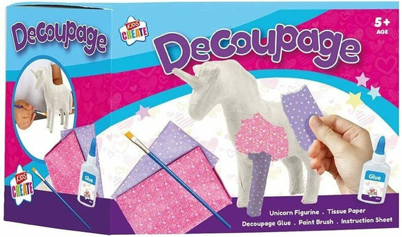 Decoupage Unicorn Age 5+
