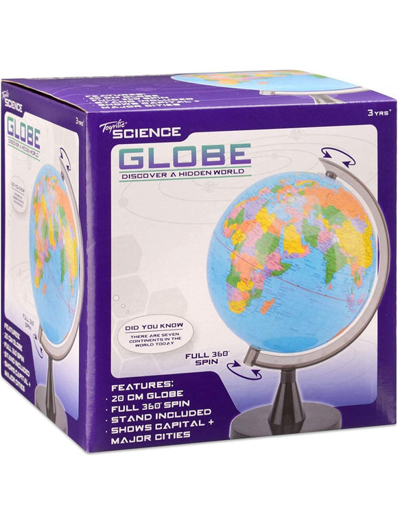 TOYRIFIC TY6103 Science World Globe, 20 cm