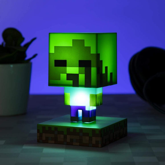 Paladone Minecraft  (mine craft) Zombie Icon Light BDP