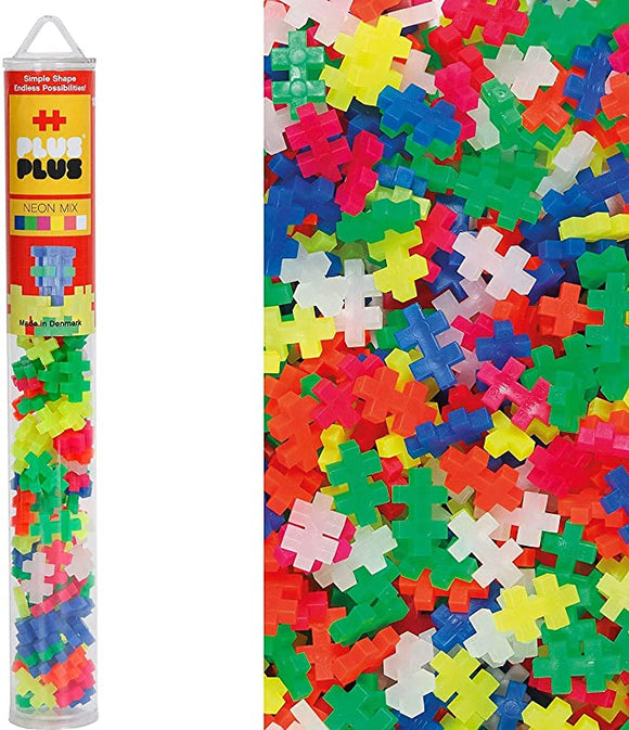 Plus plus neon 100 pieces Age 5-12