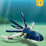 LEGO 31088 Creator 3in1 Deep Sea Creatures: Shark, Crab and Squid or Angler Fish Age 7+