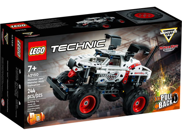 Lego Technic 42150 Monster Jam Monster Mutt Dalmatian  Age 7+