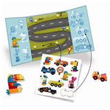 Djeco DJ09073 CREATE WITH STICKERS CARS Age 18 Months