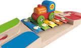 Hape E3813 Xylophone Melody Track Toy - Compatable with Brio & other wooden train sets.
