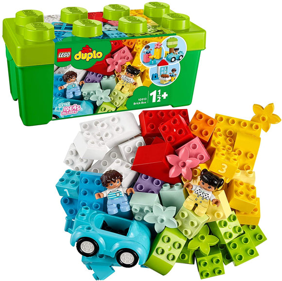 LEGO 10913 DUPLO Classic Brick Box Building Set with Storage, First Bricks Learning Toy for Toddlers 1.5 Year Old