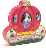 Djeco 54 Piece Silhouette Puzzles - Elise's Carriage - (5 years +) DJ07207