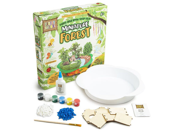 MINIATURE FOREST Paint And Grow Your Own Age 6+