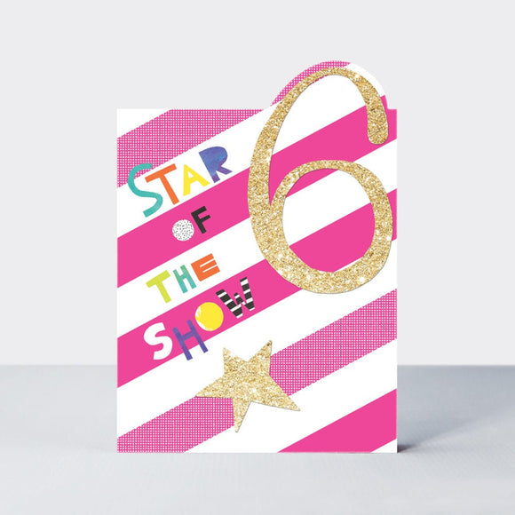 Birthday Card- Star 6