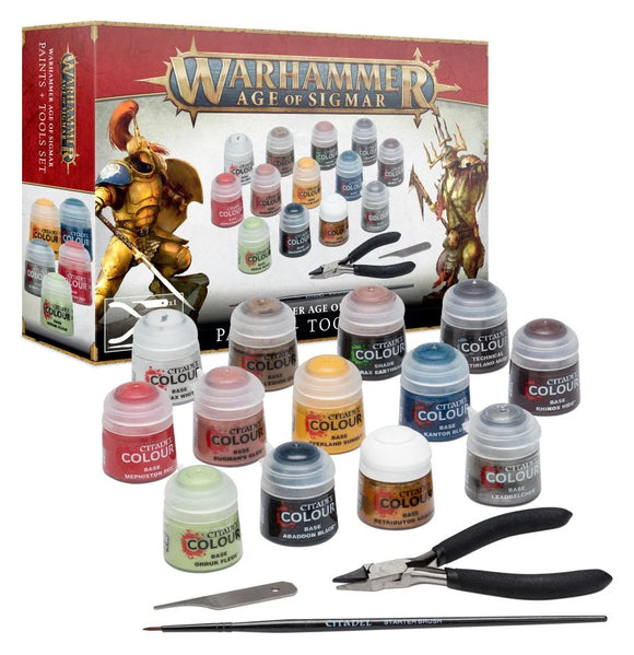 Warhammer  -  Age of Sigma Paints + Tools (80-17)