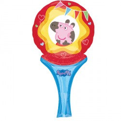 Inflate A Fun Peppa Pig Hand Held Balloon