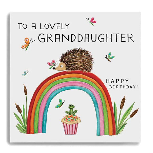 To A Lovely Granddaughter Card
