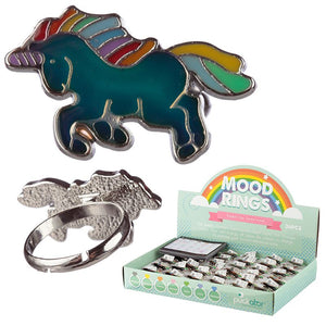Enchanted Rainbow Unicorn Mood Ring Age 3+