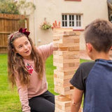 Toyrific Garden Games Wooden Giant Stack N' Fall