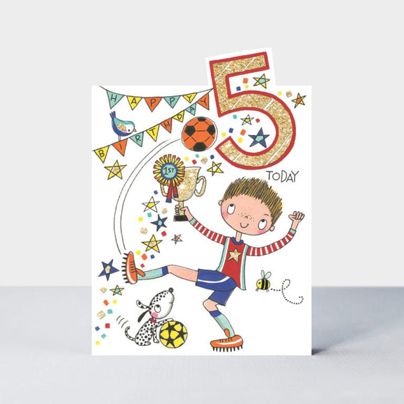 Birthday Card- Footballer 5