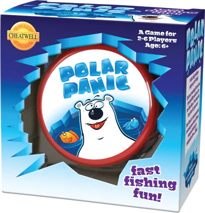 Cheatwell Games Polar Panic Card Game  Age 6+  2 - 6 players
