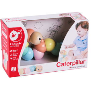 Classic World Toys Pastel Caterpillar Age 12 Months