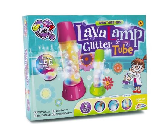 Make Your Own Lava Lamp & Glitter Tube Kids Science Activity Kit Age from 10 Years