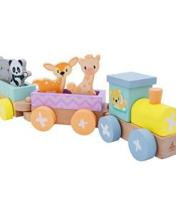 Studio Circus Wooden Train Set With Animals Age 18 Months