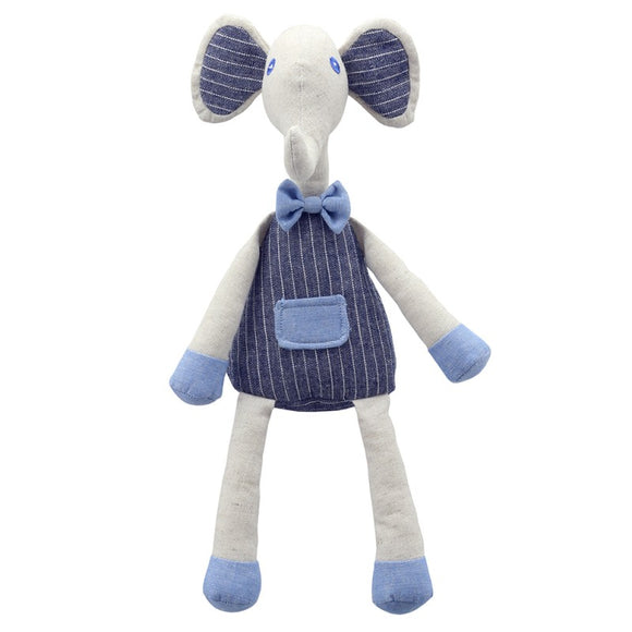 Wilberry Linen - Elephant Blue Stiped