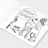 Dogs And Cats Colouring Book