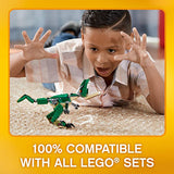 LEGO 31058 Creator Mighty Dinosaurs Toy, 3 in 1 Model, T-Rex Triceratops and Pterodactyl Age 7-12