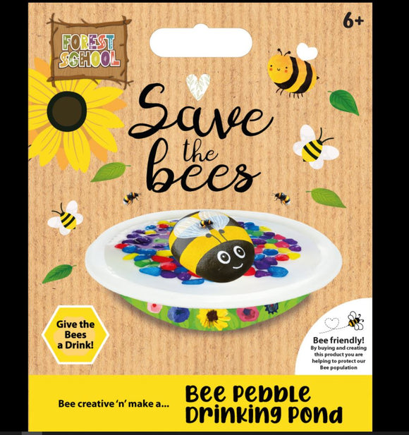 MINI BEE PEBBLE DRINKING POND Save The Bees Age 6+