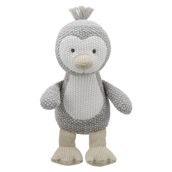 Wilberry Knitted Bear - Penguin