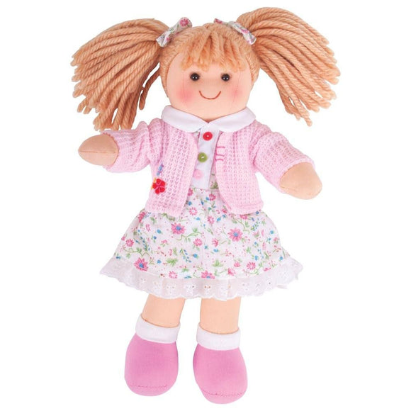 Bigjigs Poppy Rag Doll Age from 0 Months