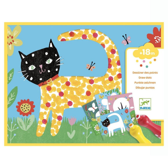Djeco Small Dots Painting Set (DJ09887) Ages 18 months -5 Years
