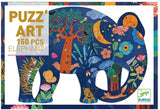 Djeco 150 Piece Puzzle Art Elephant Jig Saw Puzzle (6yrs +) DJ07652