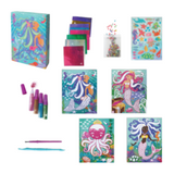 BOX CANDIY® Totally Mermaids Glitter & Foil Art Set