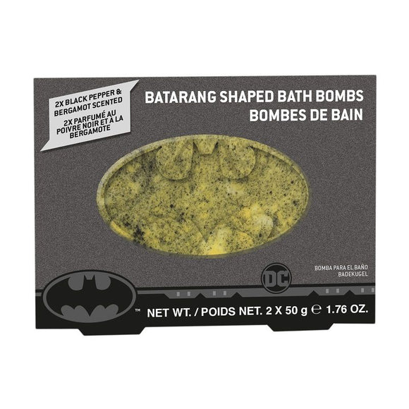 Batarang Shaped Bath Bomb
