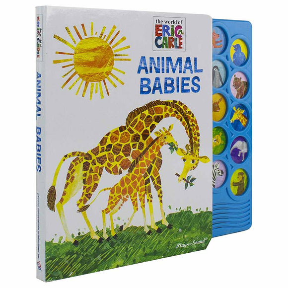 World of Eric Carle, Animal Babies 10-Button Sound Book - PI Kids (Play-A-Sound) (The World of Eric Carle: Play-a-Sound)