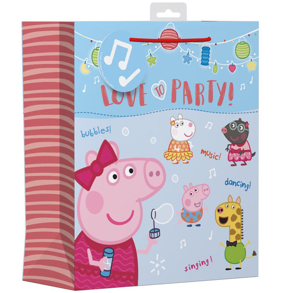 Peppa Pig Large Gift Bag
