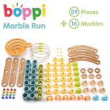 boppi Wooden Bamboo Marble Run - Advanced Pack