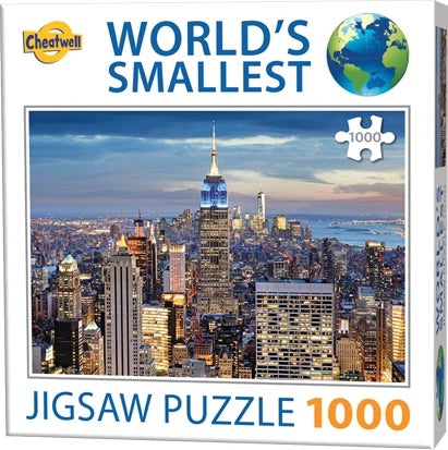 WORLD'S SMALLEST PUZZLE: NEW YORK (1000 Pieces)
