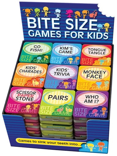 BITE SIZE GAMES FOR KIDS