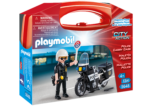 Playmobil Police Carry Case 5648