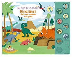 Dinosaurs That Roar, Squawk and Growl (My First Sound Book) Board book – 7 Jan. 2021 by Peskimo (Author, Illustrator)