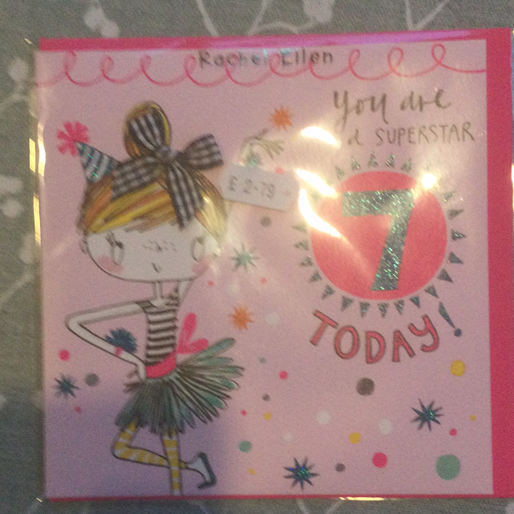 Birthday Card-Girl 7