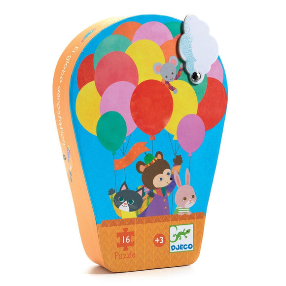 Djeco (Dj07270) 16 piece Puzzle - Hot Air Balloon