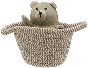 Wilberry Pets In Baskets Bear